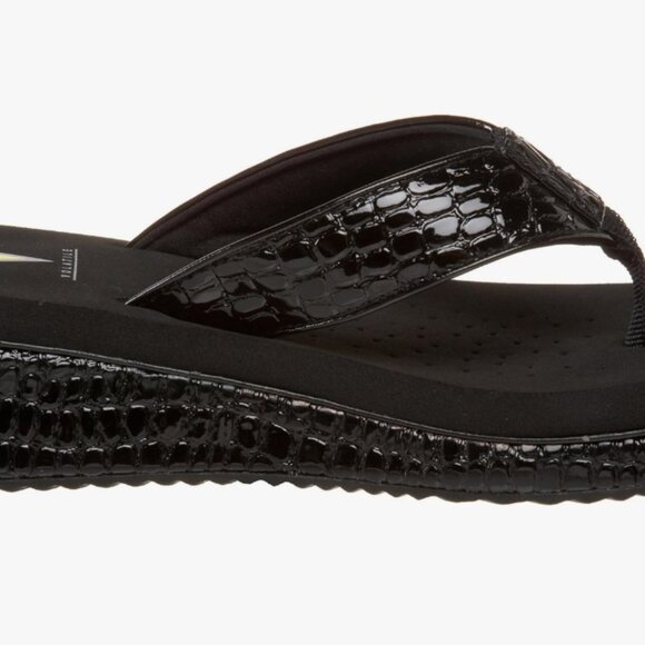 👡 VOLATILE Women’s Mini Croco Wedge Sandal 👡 - Picture 5 of 5